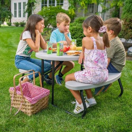 Lifetime Childrens Picnic Table - Oval (60339) Thsi picnic table is a must have for you and your family. 