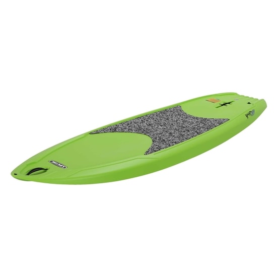 Lifetime Hooligan 80 Youth Stand-Up Paddleboard w/ Paddle - Lime Green (90699) - Great stability and tracking in both surfing and flat water.