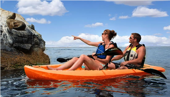 Lifetime Kokanee 106 Tandem Kayak - Orange (90849- Great for two persons paddling adventures.