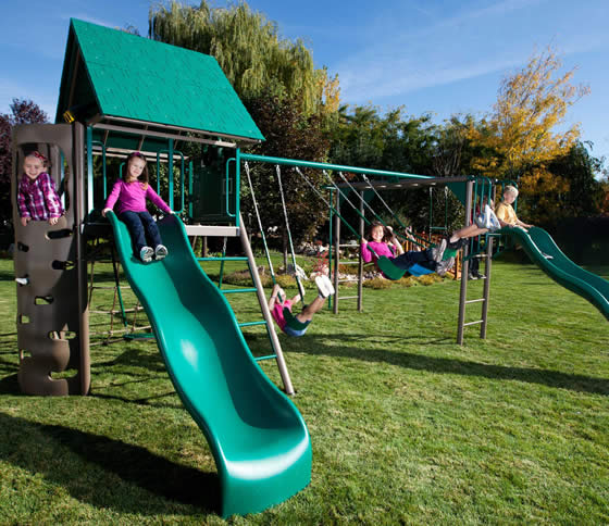 Playsets, Playground Equipment, Swing Sets & More For Your Backyard!