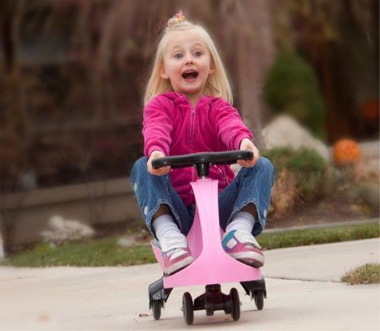 Lifetime Wiggle Car - Pink (1053276) - Great fun and exercise outside for kids.