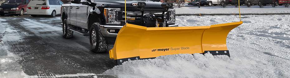 Meyer Products Super Blade 8'-10' Snow Plow (53300) This snowplow is made to be bigger for large snow area. 