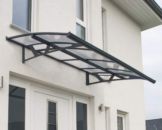 Palram 2230 Amsterdam Door Canopy Awning Kit (HG9576) This awning is engineered to keep your entrace door protected from the harsh elements.
