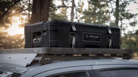 Pelican Medium Roof Cargo Case - Black (BX90R) Haul your belongings to make sure they are secured with this Pelican Roof Cargo Case. 