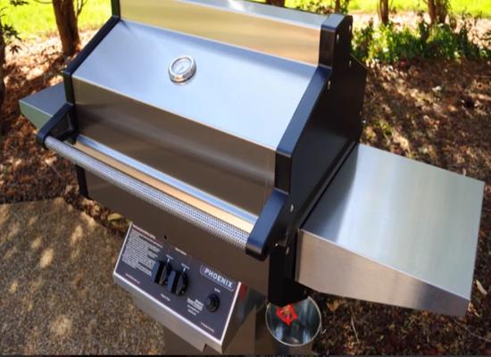 Phoenix Grills Black Stainless Grill (SDBOCP) You can grill, roast, steam and smoke foods in this grill. 