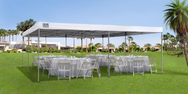 Quik Shade 17x17 Commercial C289 Canopy Kit - White (164404DS) this canopy kit is ideal for large events such as a wedding or a party. 