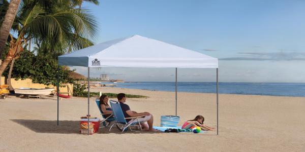 Quik Shade 10x10 Expedition EX100 Canopy Kit - White (167512DS) This canopy can be the best companion that you can bring on your beach outing.