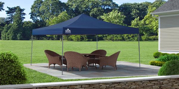 Quik Shade 12x12 Expedition EX144 Canopy Kit - Midnight Blue (167507DS) will help you create the perfect haven in your own backyard.