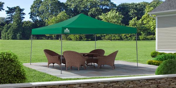 Quik Shade 12x12 Expedition EX144 Canopy Kit - Green (161399DS) will help you create the perfect haven in your own backyard.