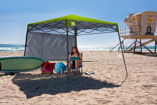Quik Shade 6x6 Go Hybrid Canopy Kit - Bright Green (157434DS) This canopy kit is a perfect on-the-go accessory that you can bring on your beach trips. 
