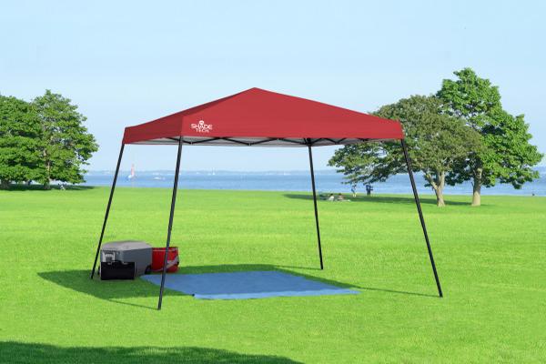 Quik Shade 10x10 Shade Tech ST56 Canopy Kit - Red (157393DS)  This canopy gives you and your family a much-needed protection from the sun.  