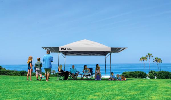  Quik Shade 10x17 Solo Steel 170 Canopy Kit - White (167523DS) - This shelter canopy kit is best used for your family picnics and gatherings. 