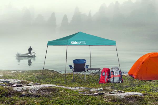Quik Shade 9x9 Solo Steel 50 Canopy Kit -Turquoise (167533DS) This canopy can also be used in your fishing adventures.  