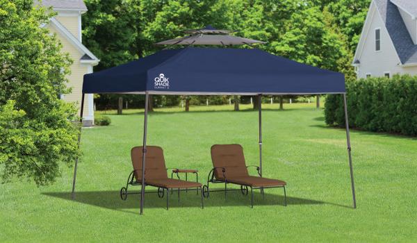 Quik Shade 10x10 Summit SX100 Canopy Kit - Blue (167518DS) this canopy gives you the comfort and relaxation that you need during an all day work. 