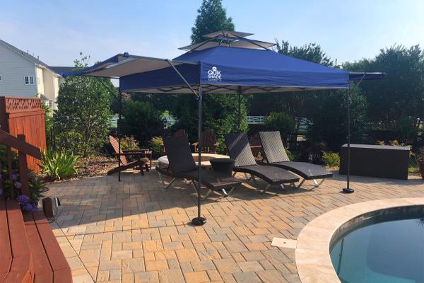 Quik Shade 10x17 Summit SX170 Canopy Kit - Blue (157417DS) This kit is a perfect addition to your pool area or patio. 