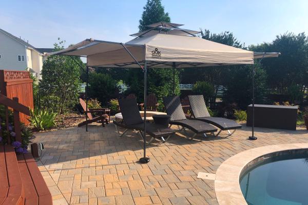 Quik Shade 10x17 Summit SX170 Canopy Kit - Taupe (157416DS) This kit is a perfect addition to your pool area or patio. 