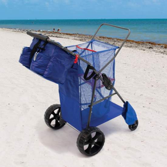 Rio Beach Deluxe Wonder Wheeler (WWC6W-19R-1) The best accessory that you can bring to the beach. 