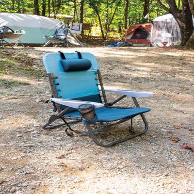 RIO Lace Up Steel Removable Backpack Chair - Blue Sky/Navy (GR529-432-1) This backpack chair is a must need accessory to your outdoor activities. 