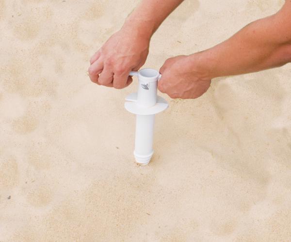 Rio Beach Umbrella Sand Anchor (XCB202CB-01-1) This Sand Anchor will allows you to anchor your beach umbrella with ease. 