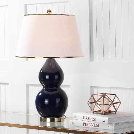 jill-double-gourd-ceramic-lamp-navy-off-white-lit4093b-set2-lighted