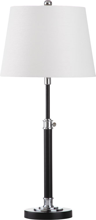 Safavieh Jones 31-inch H Adjustable Table Lamp Set of 2 - Black/Off-White (LIT4273A-SET2) - Excellent fit for a new-fashioned lifestyle.