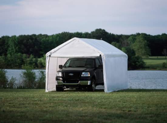 ShelterLogic MaxAP 10x20 2-in-1 Canopy with Enclosure Kit - (23541) This canopy kit comes with an enclosure so your vehicle is well protected. 
