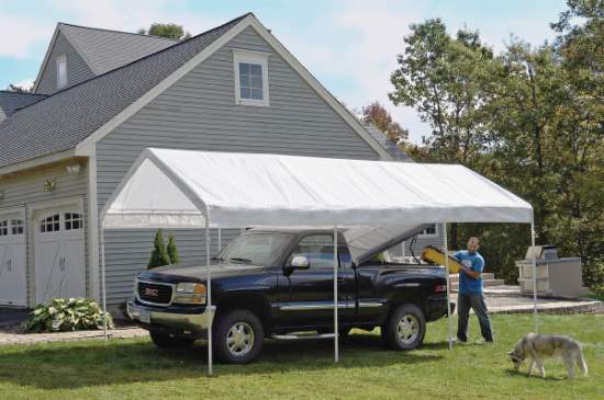 ShelterLogic SuperMax 10x20 Gazebo Canopy Kit - White (23588) This canopy is a perfect storage for your vehicle. 