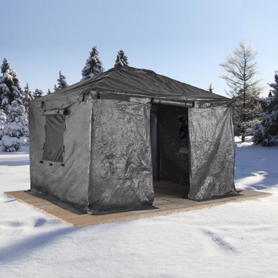 Sojag Universal Winter Cover 10x16 - Gray (135-9167481) This cover will protect your 10x16 sun shelter. 