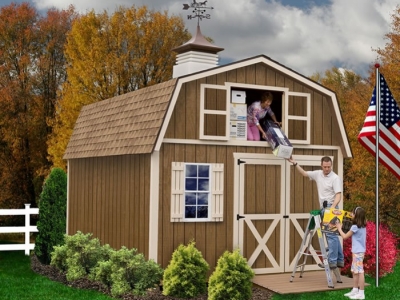 Stow-Away Pesky Clutter Inside Your Own Storage Shed