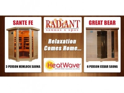 Cold Weather Giving You The Blues? Warm Up With Our Blue Wave and Heat Wave Infrared Saunas!