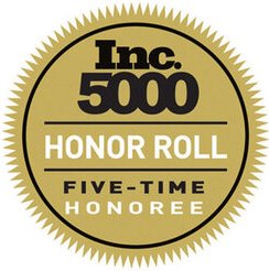 INC 5000 Five Time Honoree